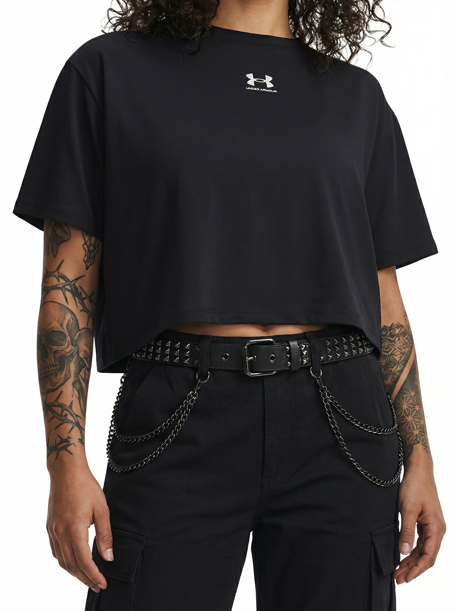 Ladies Boxy Cropped Tee